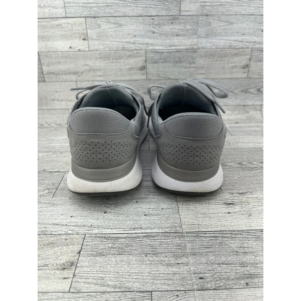 Kizik Lima Storm Gray Hands-Free Slip On Knit Sneakers Men Sz 7.5 Women Sz 9‎